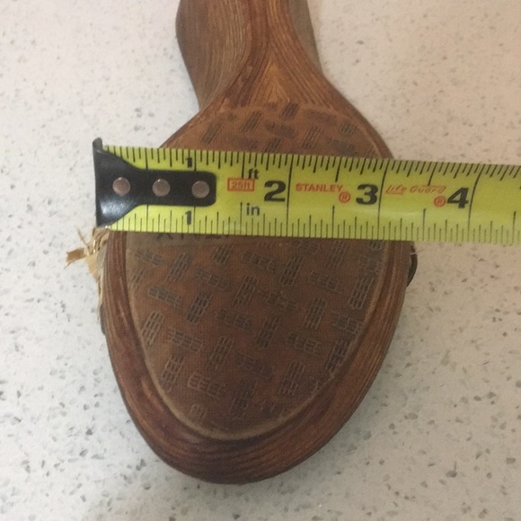 Italian Shoemaker Woven metallic wedge sandals slides - Picture 7 of 10